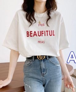 Tシャツ レディース 夏 半袖 綿 クルーネック カットソー トップス シンプル 透けない おしゃれ コーデ UVカット きれいめ 20代 コットン 30代 40代