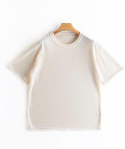 Tシャツ レディース 春夏 半袖 綿 クルーネック カットソー トップス シンプル 透けない おしゃれ シンプル コーデ UVカット きれいめ 30代 20代 40代 コットン