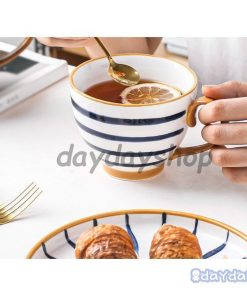 食器 カフェ お茶用品 ホワイト ボーダー 和風 ティーカップ ネイビー マグカップ コーヒーカップ ブルー キッチン用品 和柄