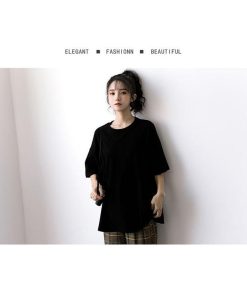 Tシャツ 半袖 半袖Tシャツ クルーネック レディース 無地 綿 ベーシック シンプル 白 黒 UV対策 カットソー 大きいサイズ 新作 30代 20代 40代