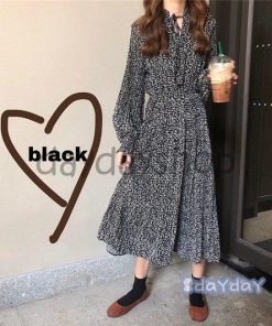 ワンピース レディース マキシ丈 シフォン 春 長袖 花柄 パーティードレス 結婚式 ドレス ロング丈 ミディアム 演奏会 謝恩会 同窓会