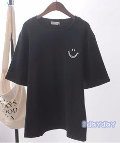 丸首 夏 可愛い ゆるTシャツ 上着 カジュアル 大きいサイズ トップス 半袖 Tシャツ 体型カバー ルームウェア 2021新作 レディース