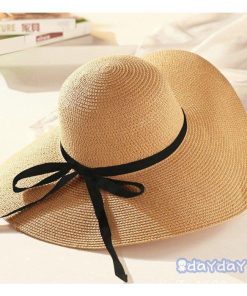 レディース UVカット帽子 帽子 小顔＆UVケア効果抜群 春夏 UVハット つば広 エレガントリボンUVハット 日よけ帽子