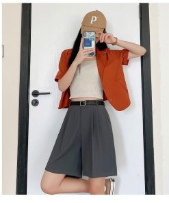 ショートパンツ レディース 夏 キュロットパンツ ゆったりパンツ フレアパンツ 大人 上品 通勤 OL ゆったり 30代 50代 40代 シャツ