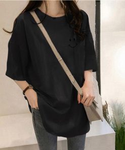 Tシャツ レディース トップス 40代 半袖 綿 白 ニット 春夏 カットソー 新作 大きいサイズ 丸首 UVカット 韓国風 かわいい 20代 40代 30代 おしゃれ