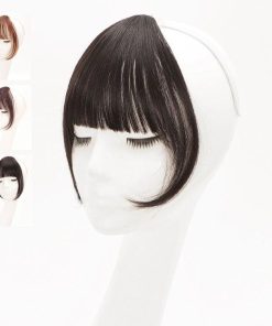 前髪ウィッグ 髪の毛 かつら まえがみ 前髪 取り付け 簡単 脱着 白髪隠し 仮装 韓国 自然 イメージチェンジ 女性 20代 40代 30代 50代