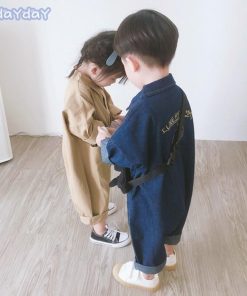 韓国子供服 子とも服 サロペット キッズサロペット 春秋 可愛い きれいめ 男の子 女の子 長袖 キッズカジュアル 七五三 2色 オシャレ 通学