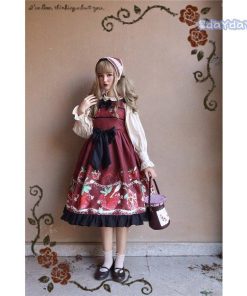 ドレス 衣装 ロリータファッション ロリータ服 Lolita 可愛い 日常 ゴスロリ イベント,忘年会,文化祭, 女性