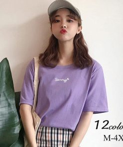 Tシャツ レディース 夏 半袖 綿 クルーネック カットソー トップス シンプル 透けない おしゃれ コーデ UVカット きれいめ コットン 20代 40代 30代