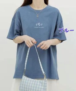 Tシャツ レディース 春夏 新作 40代 半袖 ニットトップス 白Tシャツ 無地 綿 ショット丈ニットソー ゆったりカットソー 30代 50代 大人 おしゃれ