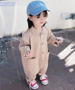 韓国子供服 子とも服 サロペット キッズサロペット 春秋 可愛い きれいめ 男の子 女の子 長袖 キッズカジュアル 七五三 2色 オシャレ 通学