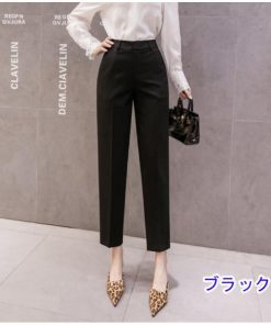 テーパードパンツ 40代 レディース 春夏 韓国風 タックパンツ 大きいサイズ 20代 30代 50代 ハイウエスト 美脚 ストレッチ 通勤 オフィス 無地 おしゃれ