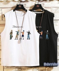 メンズ 人柄 トップス 通勤 夏 通学 タンクトップ ダンス スポーツ インナー ノースリーブTシャツ