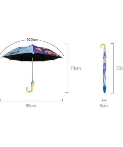 傘 入学準備 宇宙 長傘 小学校 子ども 子供 幼稚園 入園 男の子 キッズ 通学 保育園 恐竜