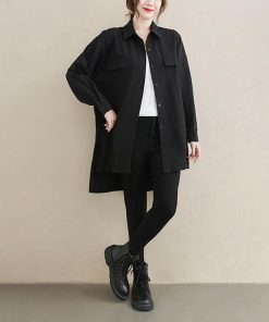 トップス ブラウス 40代 レディース 春 新作 ロング丈 長袖 通勤 韓国風 トップス 着痩せ オフィス きれいめ 白 50代 30代 ゆったり お洒落 オシャレ 大人