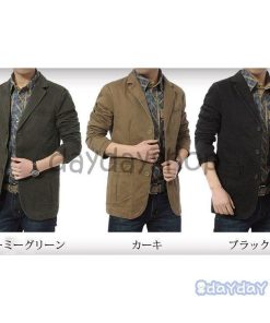 テーラードジャケット メンズ ブレザー 無地 スーツ 長袖 ビジネススーツ 紳士用 通勤 アウター Jacket カジュアルスーツ 2021春秋 20代30代40代 大きいサイズ