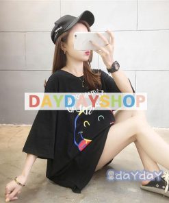 肌着 カジュアル カットソー 可愛い ドルマン レディース ビッグtシャツ 夏服 半袖tシャツ ゆったり 半そでTシャツ ゆるカットソー リゾート ロゴプリント