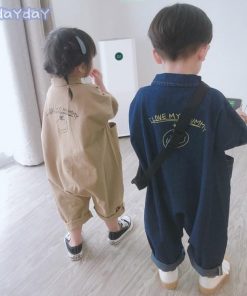 韓国子供服 子とも服 サロペット キッズサロペット 春秋 可愛い きれいめ 男の子 女の子 長袖 キッズカジュアル 七五三 2色 オシャレ 通学