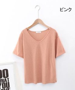 Tシャツ レディース トップス 40代 半袖 綿 白 ニット 春夏 カットソー 新作 大きいサイズ シンプル UVカット 韓国風 30代 かわいい おしゃれ 40代 20代