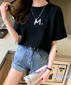 半袖 ゆったりTシャツ 可愛い レインボー柄 サマーTシャツ カットソー クルーネック レディース 夏Tシャツ Tシャツ 半袖Tシャツ