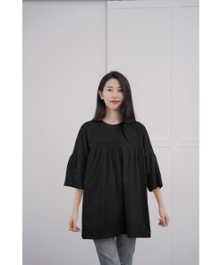 Tシャツ レディース 40代 夏 綿 トップス クルーネック 半袖 カットソー キレイめ 大きいサイズ ゆったり 韓国風 20代 40代 お洒落 おしゃれ 30代