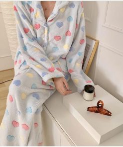 パジャマ レディース ルームウェア 秋冬 セットアップ 綿 フランネル 長袖 女性 上下セット 暖かい 可愛い ロングパンツ 厚手 ゆったり 韓国風 寝巻き 部屋着