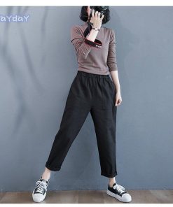 パンツ 綿麻パンツ サルエルパンツ テーパードパンツ ボトムス レディース カジュアル ポケット付き ゆったり コットン リネン 綿麻 大きいサイズ 綿 麻 コーデ