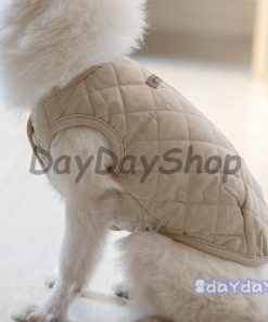 猫服 厚手 キャットウェア ペット 犬服 暖かい 裏起毛ジャケット ベスト 洋服 冬 キルティングコート お洒落 ドッグウェア 小型犬