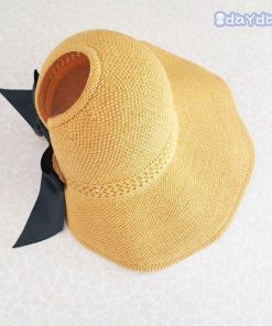 おしゃれ ギフト UVカット帽子 麦わら帽子 ストローハット 折りたたみ 紫外線カット レディース 帽子