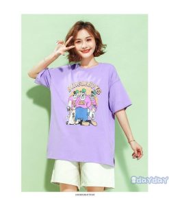 プリント レディース カジュアル 大きいサイズ オシャレ夏用 ゆったり Tシャツ 夏Tシャツ トップス ティシャツ 女性Tシャツ 綿 半袖 通勤