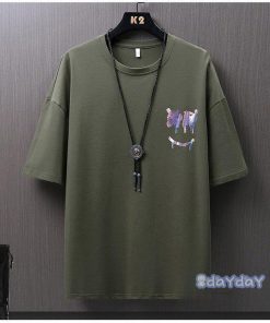 おもしろTシャツ クルーネック トップス 半袖 五分袖Tシャツ メンズ プリントTシャツ Tシャツ 夏 夏服