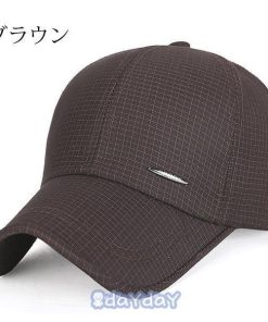 おしゃれ野球帽 日焼け帽子 UVカット 大きめベースボール帽子 CAP ゴルフぼうし 帽子キャップ レディース チェック柄 日よけ メンズ 男女兼用 春夏秋 日焼け防止