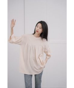 Tシャツ レディース 40代 夏 綿 トップス クルーネック 半袖 カットソー キレイめ 大きいサイズ ゆったり 韓国風 20代 40代 お洒落 おしゃれ 30代