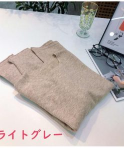 ニット レディース 40代 秋冬 新作 トップス 長袖 着痩せ カットソー Tシャツ トップス 韓国風 無地 おしゃれ 30代 50代 ピンク 赤 白 黒 緑 9色 黄 茶 紫 青