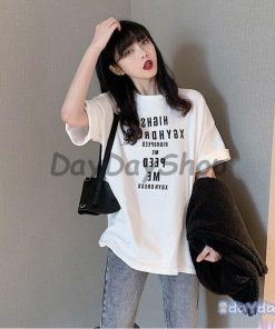 BF風 トップス 半袖 ダンス ストリート風 原宿系 夏 Tシャツ レディース 韓国ファッション ヒップホップ ゆるい