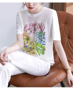 Tシャツ レディース 夏 半袖 綿 クルーネック カットソー トップス シンプル 透けない おしゃれ コーデ UVカット きれいめ 30代 コットン 20代 40代