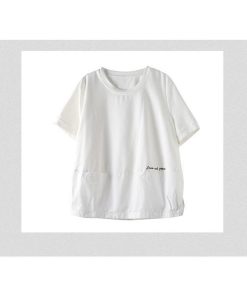 Tシャツ レディース トップス 40代 半袖 綿 白 クルーネック 春夏 カットソー 新作 大きいサイズ シンプル UVカット 韓国風 40代 かわいい 30代 おしゃれ 20代