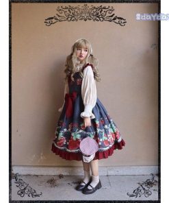 ドレス 衣装 ロリータファッション ロリータ服 Lolita 可愛い 日常 ゴスロリ イベント,忘年会,文化祭, 女性