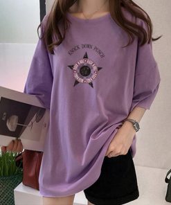 Tシャツ レディース トップス 40代 半袖 綿 白 ニット 春夏 カットソー 新作 大きいサイズ 丸首 UVカット 韓国風 40代 かわいい 30代 おしゃれ 20代