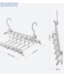 ズボンハンガー  折りたたみハンガー 多機能ハンガー クローゼット収納　  乾湿両用 変形しない 偏らない 空間 有効 日用品 滑り止め  省スペース