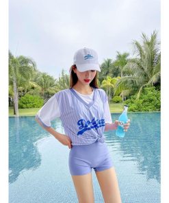 水着 レディース ショットパンツ 水着 3点セット バストンドゥ 小胸バンドゥ 水着セット セパレート 着痩せ 大きいサイズ ママ水着 20代 30代 40代 スイムウェア