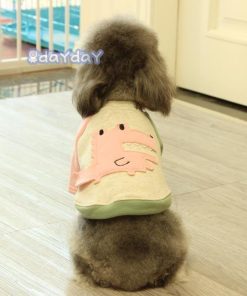 小型犬 ドッグウェア スウェット 犬服 ワニ パッチワーク ペット スウェットパーカー ドッグ 洋服 春 可愛い 秋 犬 アニマル柄