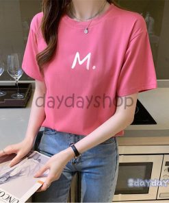 半袖 ゆったりTシャツ 可愛い レインボー柄 サマーTシャツ カットソー クルーネック レディース 夏Tシャツ Tシャツ 半袖Tシャツ