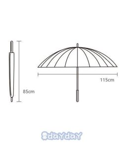 無地24本骨 裏張りき レディース 長柄目に優しいUVカット遮光 男女兼用耐強風 大きいサイズ 晴雨兼用 2020夏新作長傘 日傘 メンズ かわいい 遮熱 雨傘