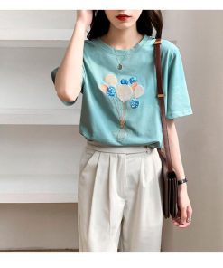 Tシャツ レディース 夏 半袖 綿 クルーネック カットソー トップス シンプル 透けない おしゃれ コーデ UVカット きれいめ 30代 コットン 20代 40代