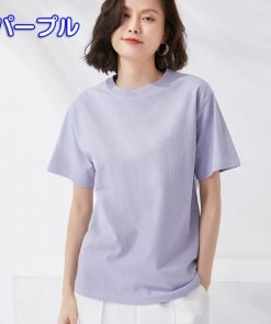 Tシャツ レディース トップス 春夏 40代 新作 半袖Tシャツ おしゃれ 韓国風 大きいサイズ きれいめ カジュアル 大人 ゆったり 20代 白 シンプル 30代 黒