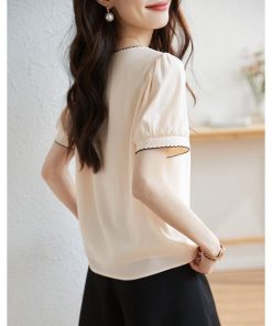 Tシャツ レディース 夏 綿 トップス 40代 半袖 カットソー 新作 大きいサイズ シンプル UVカット 韓国風 20代 30代 おしゃれ かわいい 40代