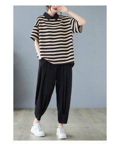 Tシャツ レディース トップス 40代 半袖 綿 ボーダー柄 春夏 カットソー 新作 大きいサイズ シンプル UVカット 韓国風 20代 30代 40代 かわいい おしゃれ