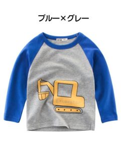 長袖Tシャツ ロンT トップス 韓国子供服 キッズ 男の子 ジュニア プリント カジュアル シンプル 保育園 幼稚園 入園 春新作 100 110 150 130 120 140