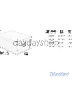 丈夫 折りたたみ 箱 ダンボール おしゃれ 取っ手付き 北欧 大容量 オシャレ無地 フタ付き メモリアルボックス 収納ボックス